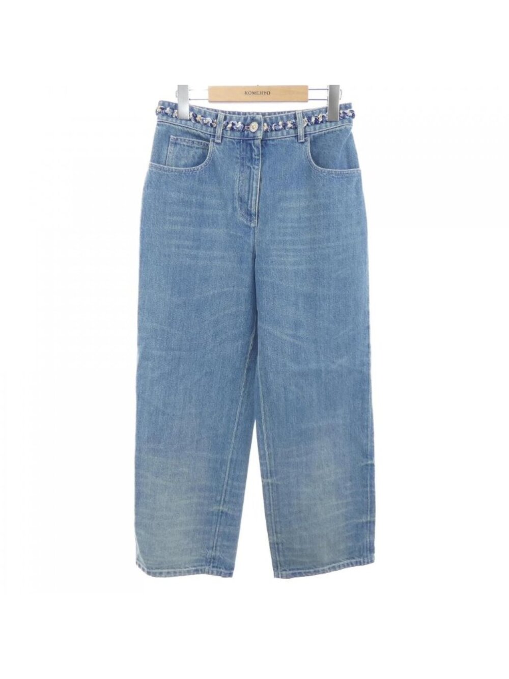 Chanel Jeans Blue